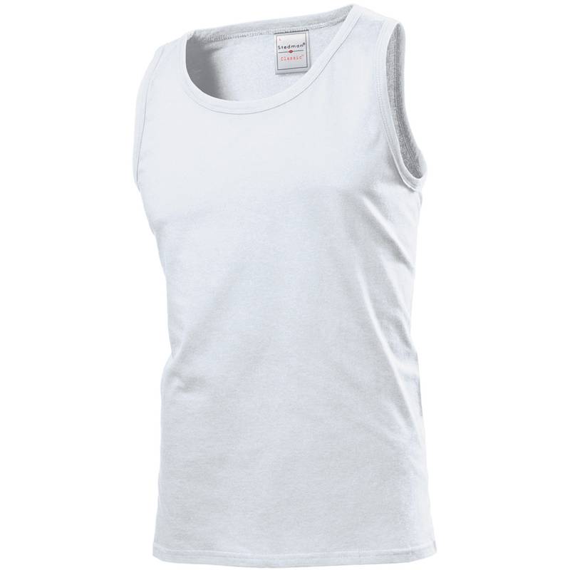 Tričko STEDMAN CLASSIC TANK TOP MEN bílá XXL Tričko STEDMAN CLASSIC TANK TOP MEN bílá XXL